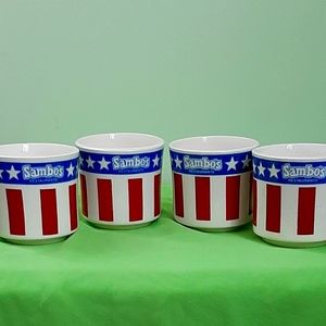 Vintage Sambo's coffee Mugs